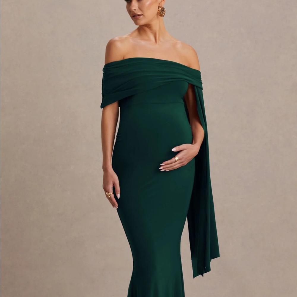 Maternity Evening Dress - Club L Aquila